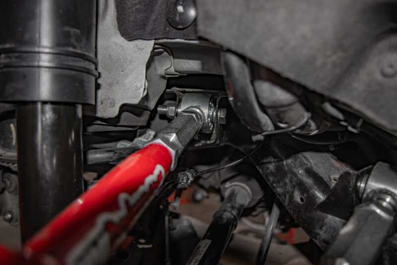 UMI Performance 16-24 Chevrolet Camaro Suspension Control Arm - Red - Image 2