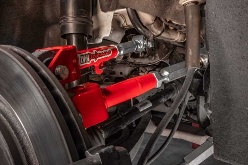 UMI Performance 16-24 Chevrolet Camaro Suspension Control Arm - Red - Image 5