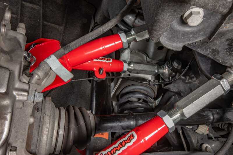UMI Performance 16-24 Chevrolet Camaro Suspension Control Arm - Red - Image 7