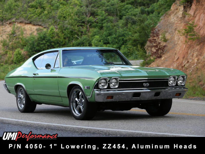 UMI Performance 64-72 GM A-Body 78-88 G-Body 1in Lowering Spring Rear - Image 3