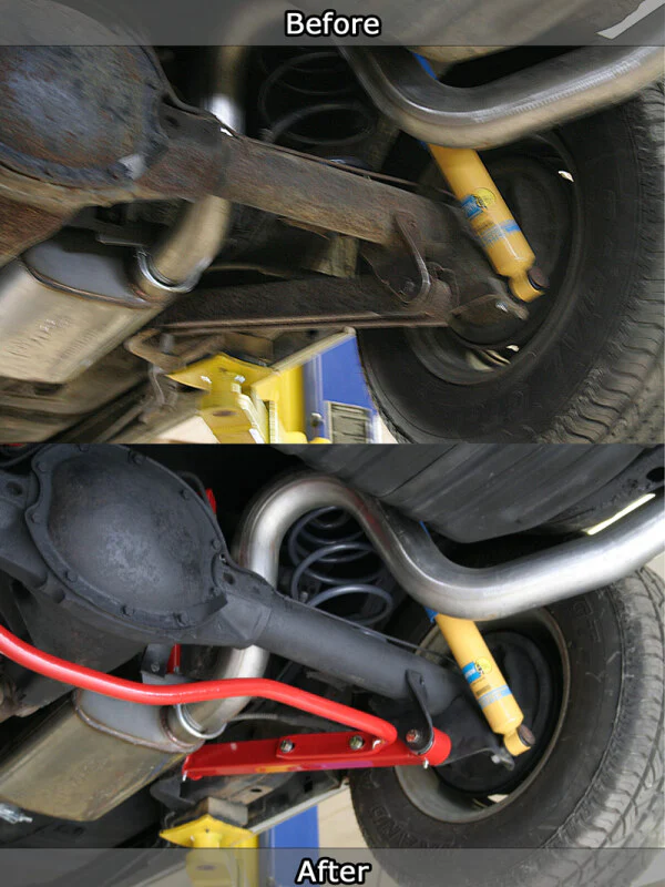 UMI Performance 64-72 GM A-Body Solid Front and Rear Sway Bar Kit - Image 6
