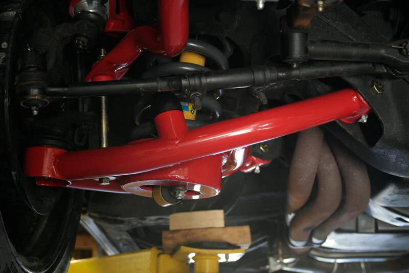 UMI Performance 64-72 GM A-Body Tubular Upper & Lower Front A-Arm Kit - Black - Image 7