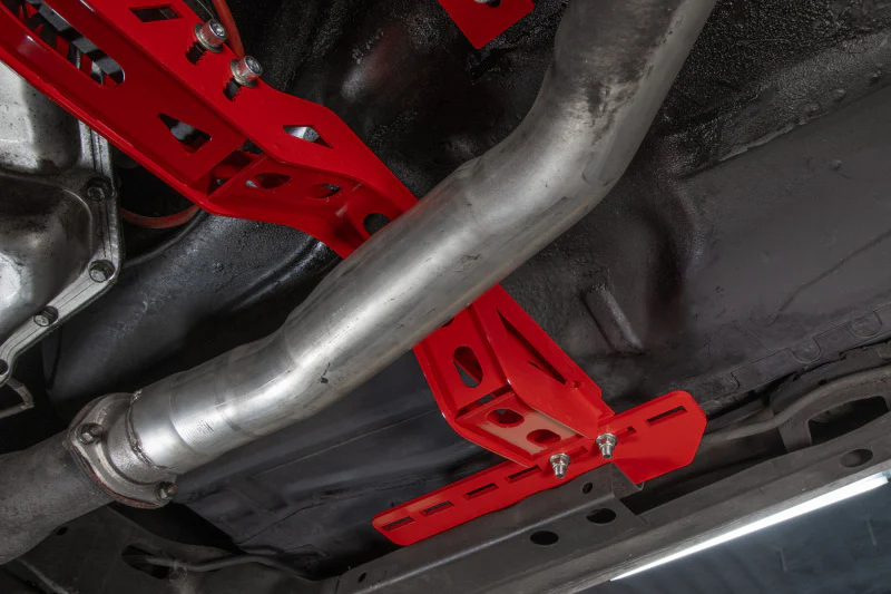 UMI Performance 78-88 GM G-Body Modular Adjustable Transmission Crossmember - Black - Image 12