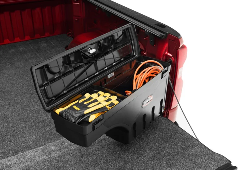 UnderCover 15-20 Ford F-150 Passengers Side Swing Case - Black Smooth - Image 8