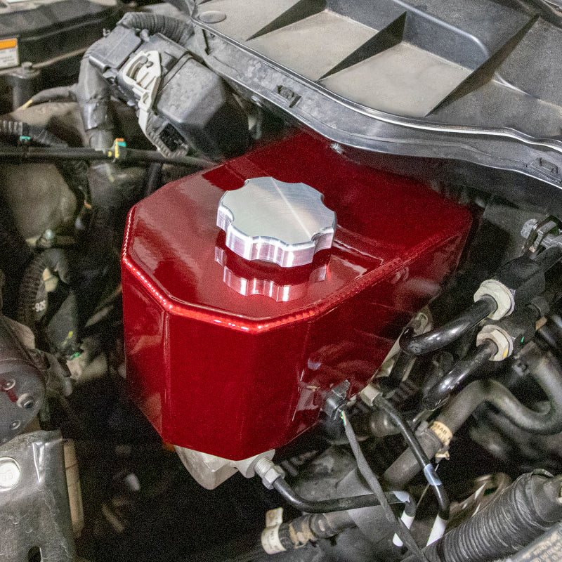 Wehrli 06-23 Cummins 5.9L & 6.7L Brake Reservoir Cover - WCFab Red - Image 3