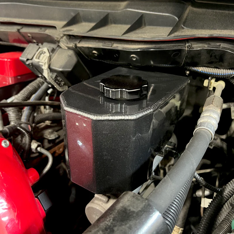 Wehrli 06-23 Cummins 5.9L & 6.7L Brake Reservoir Cover - WCFab Red - Image 4