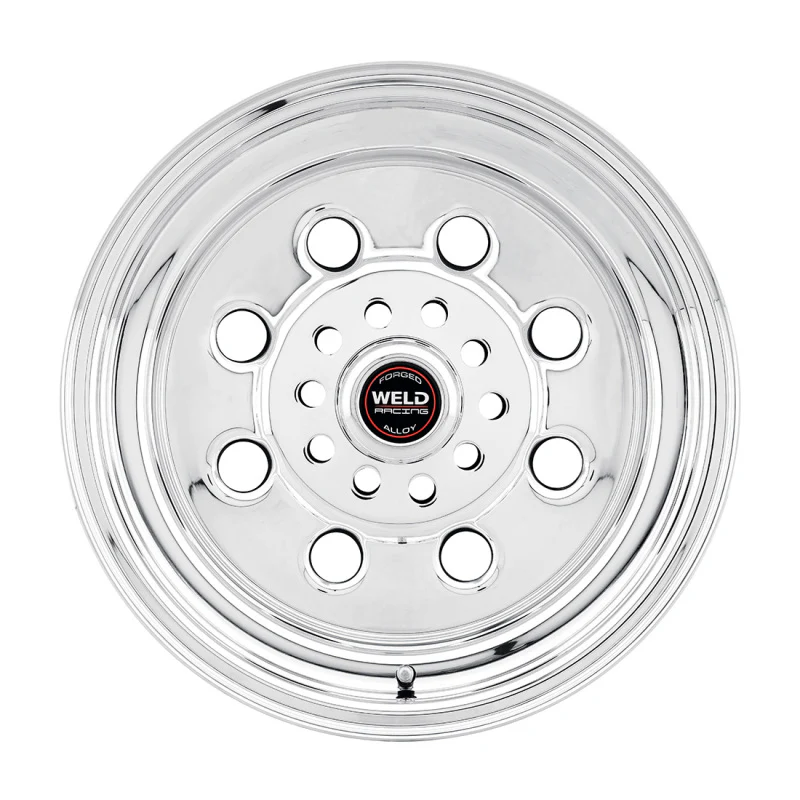 Weld Draglite 15x8 / 5x4.5 & 5x4.75 BP / 4.5in. BS Polished Wheel - Non-Beadlock - Image 2