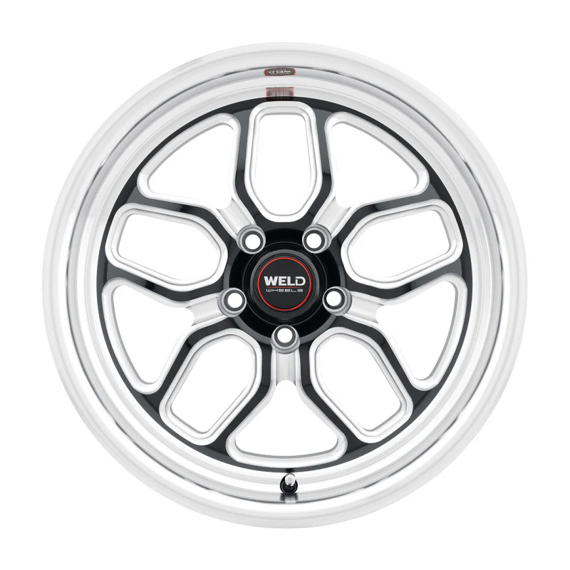 Weld Racing 17x10 Laguna Drag 5x112 ET40 BS7.1 Gloss BLK MIL DIA 78.1 - Image 2