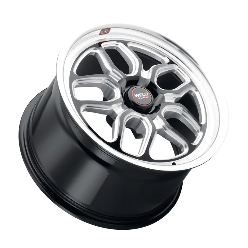 Weld Racing 17x10 Laguna Drag 5x112 ET40 BS7.1 Gloss BLK MIL DIA 78.1 - Image 3