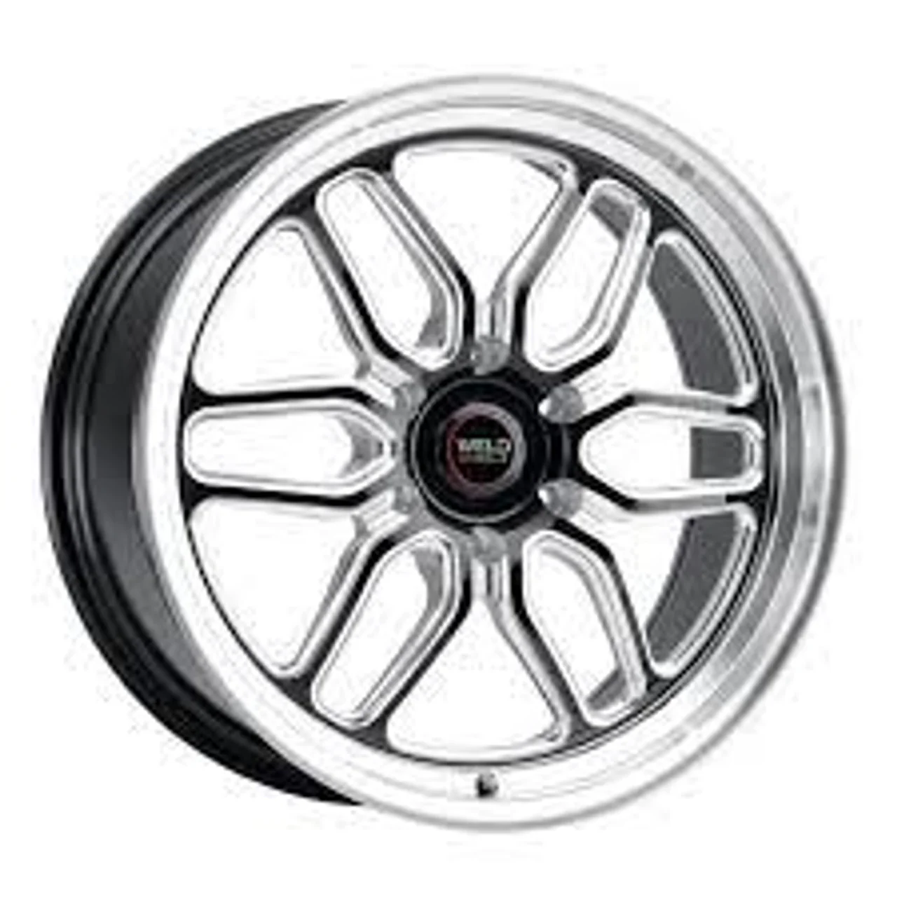 Weld Racing 20x10 Laguna 6 Drag 6x139.7 ET38 BS7.00 Gloss BLK MIL DIA 106.1