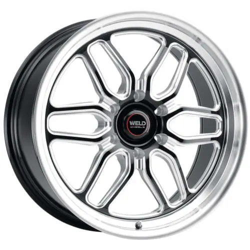 Weld Racing 22x9.5 Laguna 6X135 ET25 BS 6.23 Gloss Black Milled Wheel 87.1 Dia.