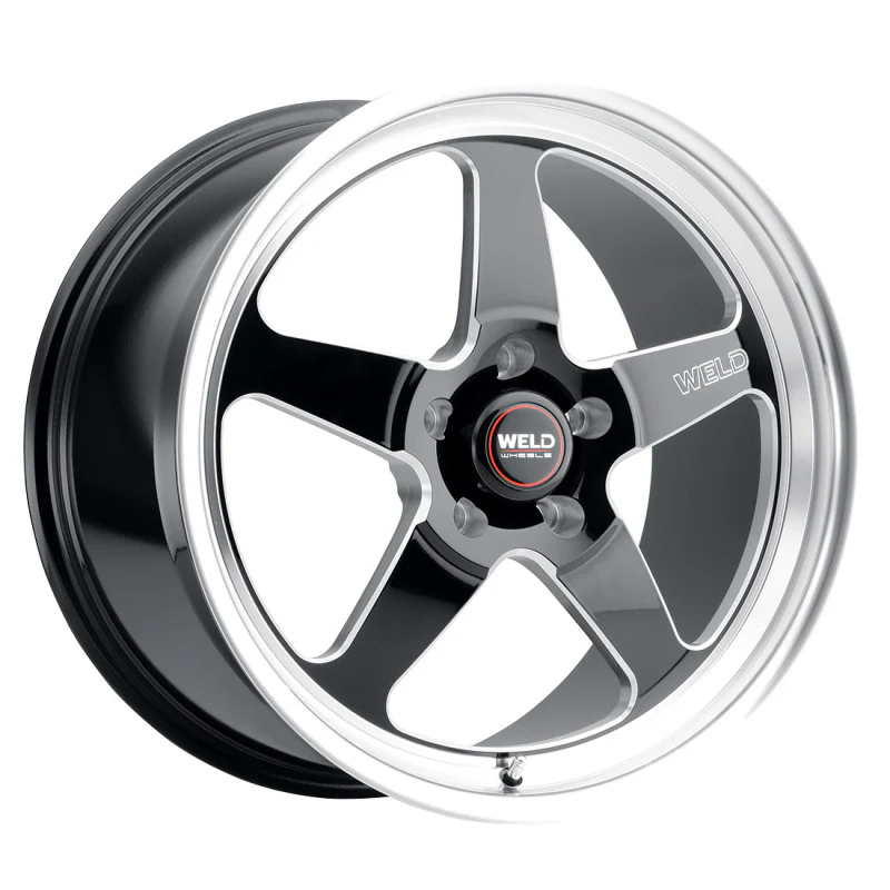 Weld S106 20x9.5 Ventura 6 6x139.7 ET28 BS6.375 Gloss BLK MIL DIA 106.1 - Image 2