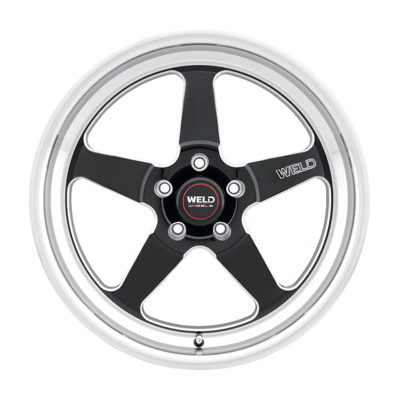 Weld S106 20x9.5 Ventura 6 6x139.7 ET28 BS6.375 Gloss BLK MIL DIA 106.1 - Image 3
