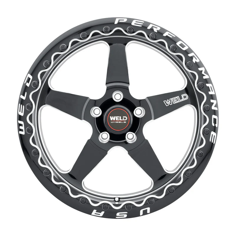 Weld S156 15x10 Ventura 6 Drag 6x139.7 ET38 BS7.00 Gloss BLK MIL DIA 106.1 - Image 3