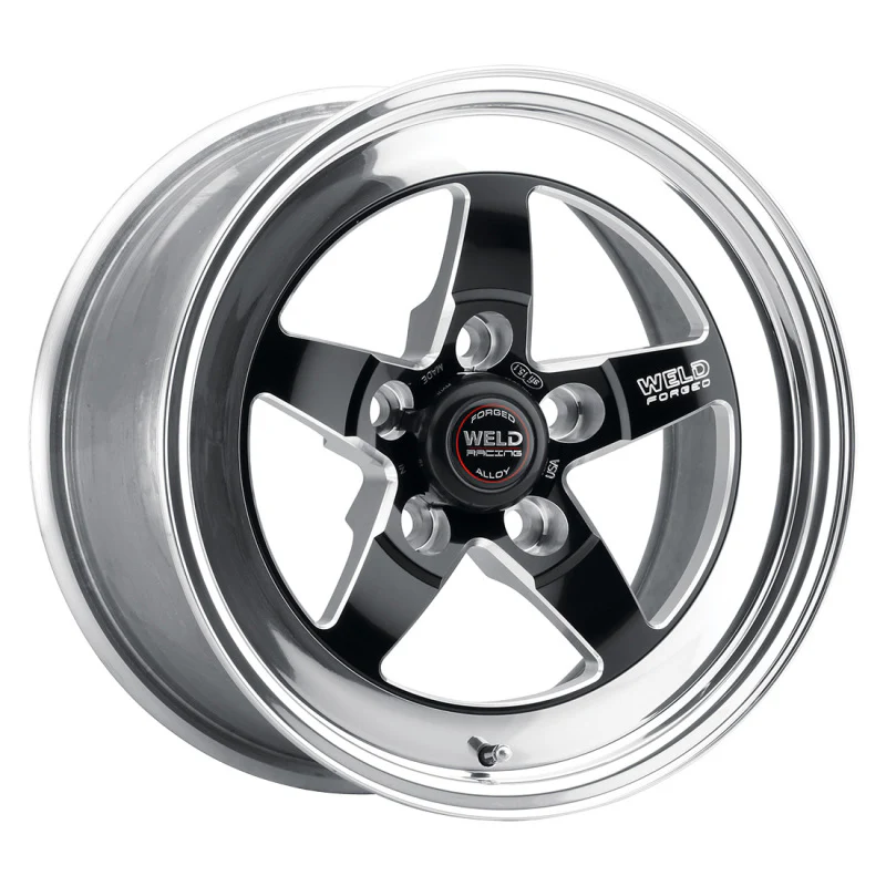 Weld S71 15x9 / 5x4.5 BP / 7.5in. BS Black Wheel (Low Pad) - Non-Beadlock - Image 3