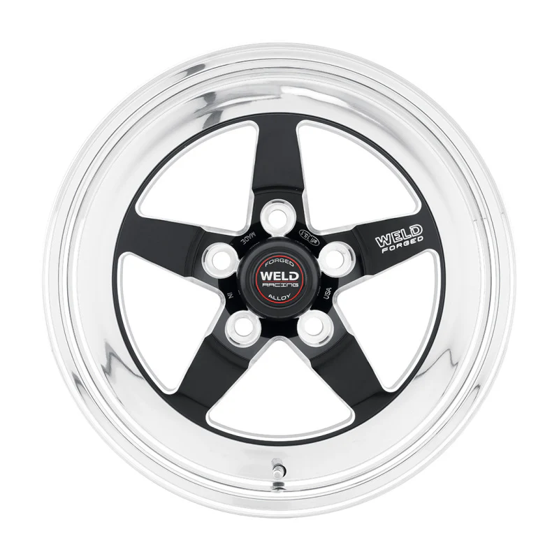 Weld S71 15x9 / 5x4.5 BP / 7.5in. BS Black Wheel (Low Pad) - Non-Beadlock - Image 4