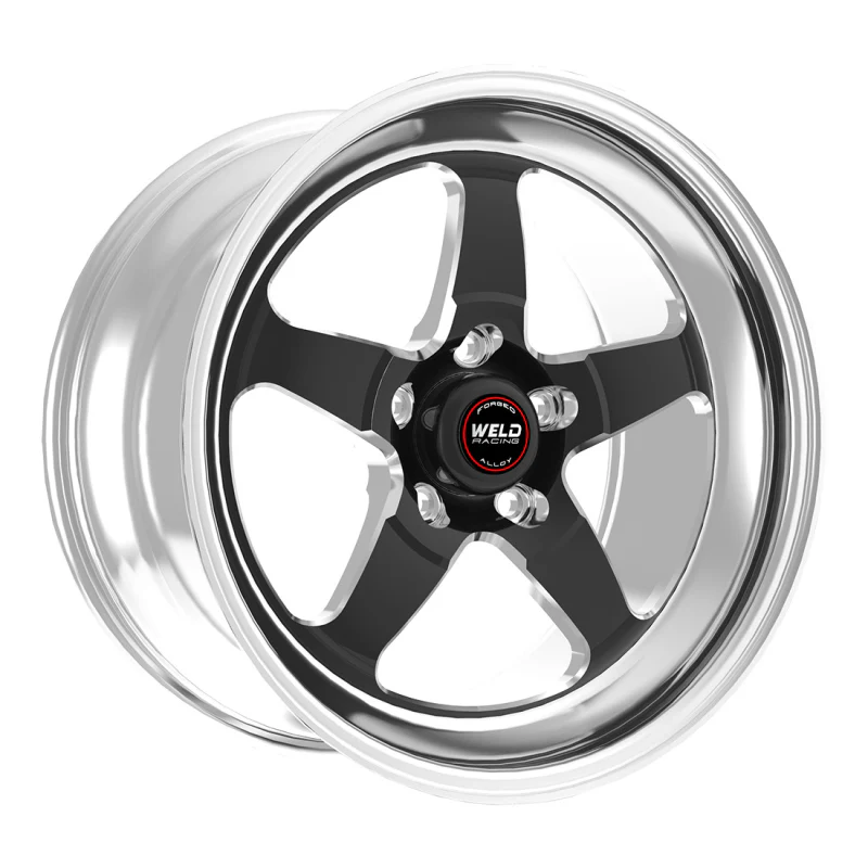 Weld S71 17x5 / 5x120mm BP / 2.2in. BS Black Wheel (High Pad) - Non-Beadlock - Image 2