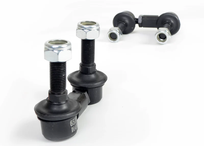 Whiteline 07+ Nissan Skyline R35 GT-R Front Swaybar link kit h/duty-adjustable steel ball - Image 3
