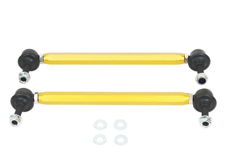 Whiteline Universal Swaybar Link Kit 270mm-295mm Heavy Duty Adjustable 10mm Ball/Ball Style - Image 2