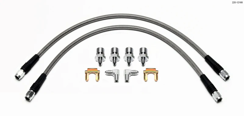 Wilwood Flexline Kit Front 1965-1969 Ford Mustang
