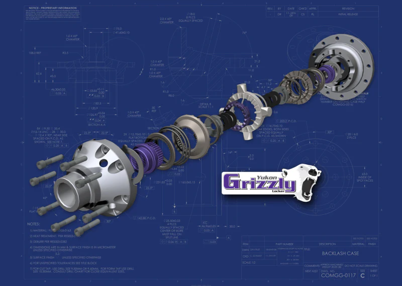 Yukon Gear Grizzly Locker For Ford 9in w/ 35 Spline Axles - Image 8