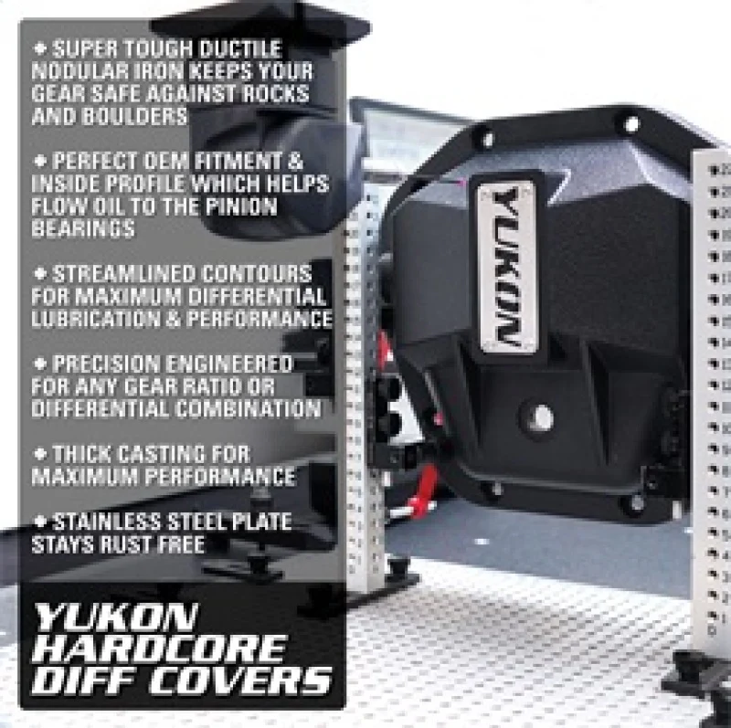 Yukon Gear Hardcore Diff Cover for 14 Bolt GM Rear w/ 3/8in. Cover Bolts - Image 12
