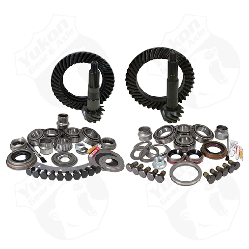 Yukon Gear & Install Kit For Dana 30 Front / Dana 44 Rear Jeep TJ 4.88 Ratio - Image 2